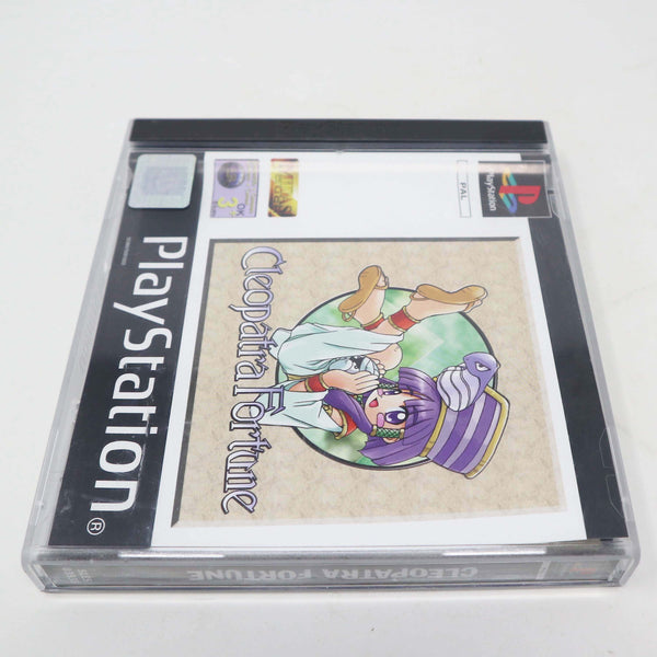 Vintage 2001 Playstation 1 PS1 Cleopatra Fortune Video Game Pal 1-2 Players