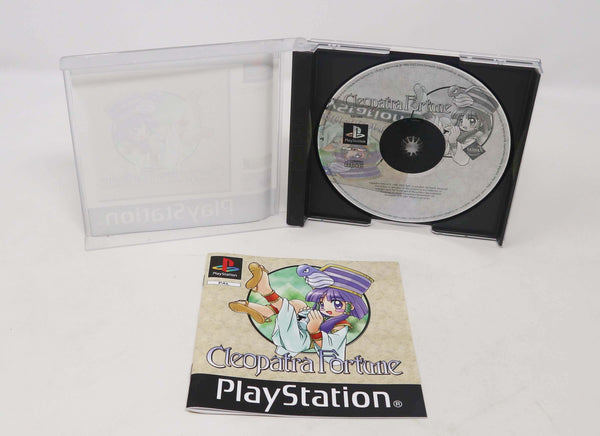 Vintage 2001 Playstation 1 PS1 Cleopatra Fortune Video Game Pal 1-2 Players