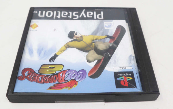 Vintage 1997 90s Playstation 1 PS1 Cool Boarders 2 Video Game Pal 1-2 Players Sport Simulation