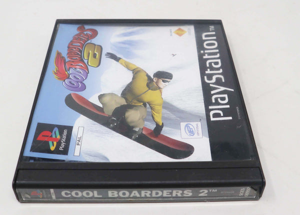 Vintage 1997 90s Playstation 1 PS1 Cool Boarders 2 Video Game Pal 1-2 Players Sport Simulation
