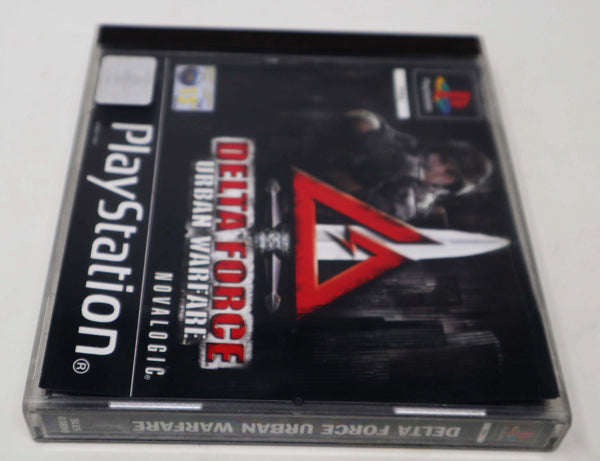 Vintage 2002 Playstation 1 PS1 Delta Force Urban Warfare Video Game Pal Version 1 Player