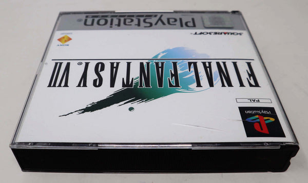 Vintage 1997 90s Playstation Platinum PS1 Final Fantasy VII 7 Video Game Pal Version 1 Player