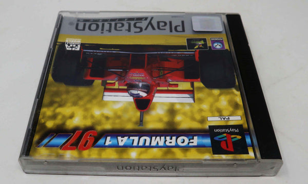 Vintage 1997 90s Playstation 1 PS1 Platinum Formula 1 97 Video Game Pal 1-2 Players F1