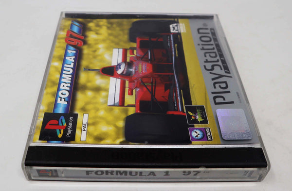 Vintage 1997 90s Playstation 1 PS1 Platinum Formula 1 97 Video Game Pal 1-2 Players F1