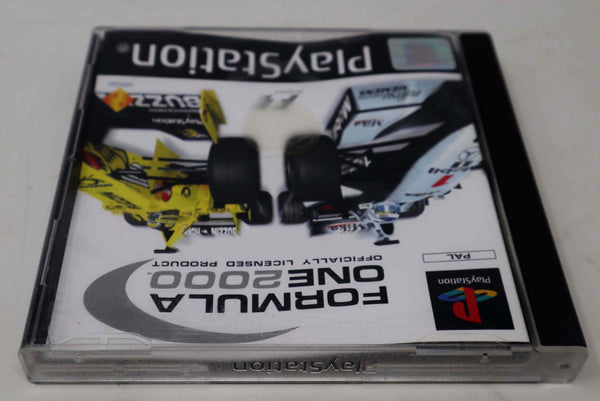 Vintage 2000 Playstation 1 PS1 Formula One 2000 Video Game Pal 1-2 Players F1 Car Racing
