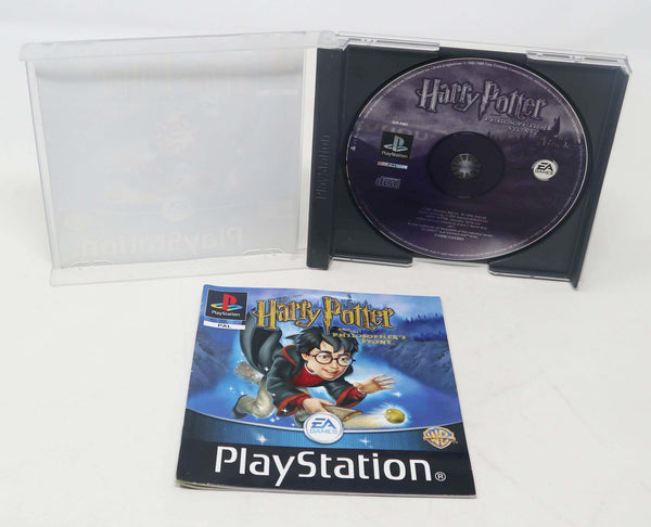 Vintage 2001 Playstation 1 PS1 Harry Potter And The Philosopher's Stone Video Game Pal Version 1 Player