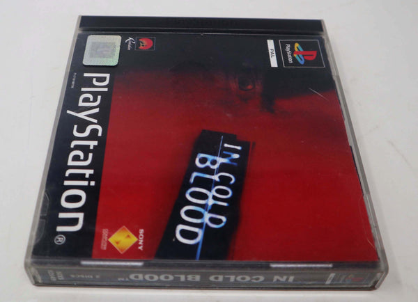 Vintage 2000 Playstation 1 PS1 In Cold Blood Video Game Pal Version 1 Player