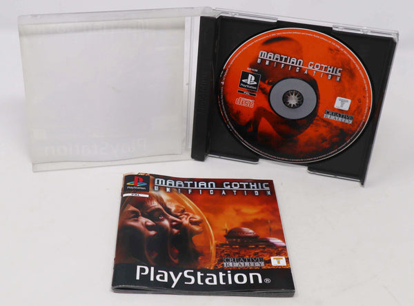 Vintage 2001 Playstation 1 PS1 Martian Gothic Unification Video Game Pal Version 1 Player