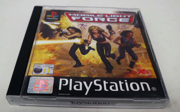 Vintage 2003 Playstation 1 PS1 Mobile Light Force Video Game Pal 1-2 Players