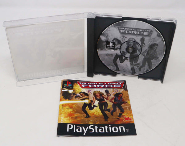 Vintage 2003 Playstation 1 PS1 Mobile Light Force Video Game Pal 1-2 Players