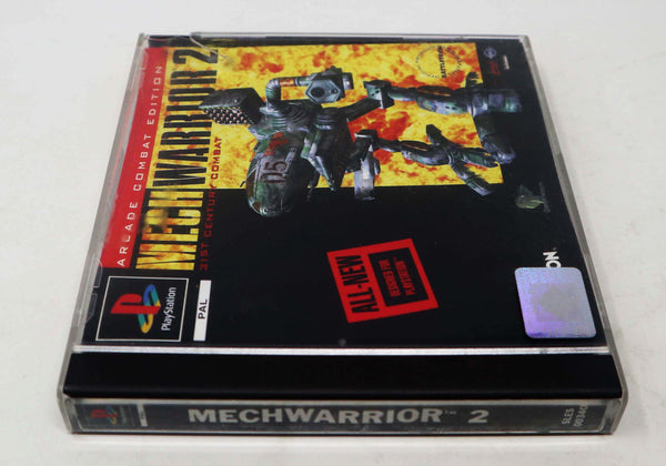 Vintage 1997 90s Playstation 1 PS1 Mechwarrior 2 Video Game Pal Version 1 Player