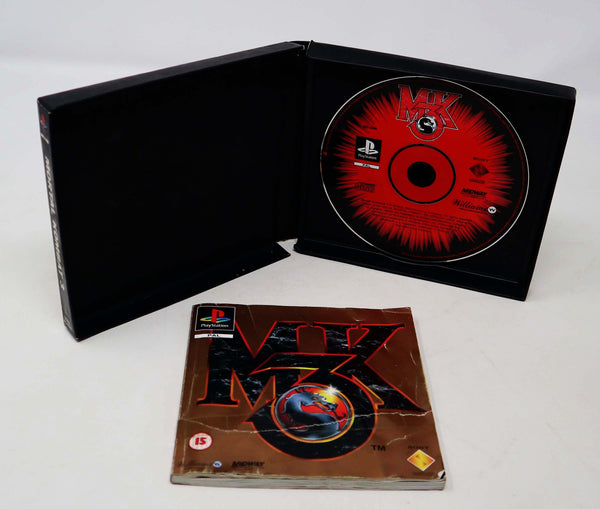 Vintage 1995 1990s Playstation 1 PS1 Mortal Kombat 3 MK3 Video Game Pal Version 1-2 Players