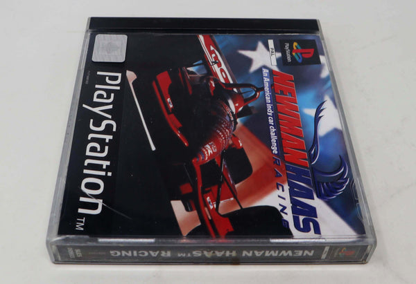 Vintage 1998 90s Playstation 1 PS1 Newman Haas Racing An American Indy Car Challenge Video Game Pal 1-2 Players Racing