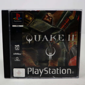 Vintage 1999 90s Playstation 1 PS1 Quake II 2 Video Game Pal 1-2 Players