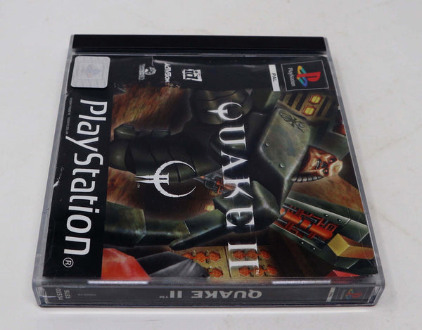 Vintage 1999 90s Playstation 1 PS1 Quake II 2 Video Game Pal 1-2 Players