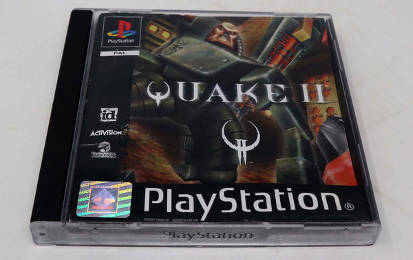 Vintage 1999 90s Playstation 1 PS1 Quake II 2 Video Game Pal 1-2 Players