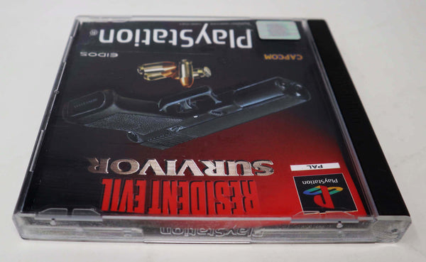 Vintage 2000 Playstation 1 PS1 Resident Evil Survivor Video Game Pal Version 1 Player