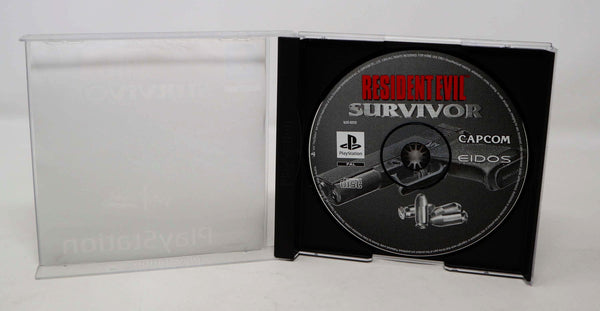 Vintage 2000 Playstation 1 PS1 Resident Evil Survivor Video Game Pal Version 1 Player