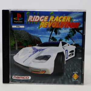 Vintage 1995 90s Playstation 1 PS1 Ridge Racer Revolution Video Game Pal 1 Player Racing