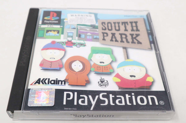 Vintage 1999 90s Playstation 1 PS1 South Park Video Game Pal 1-2 Players