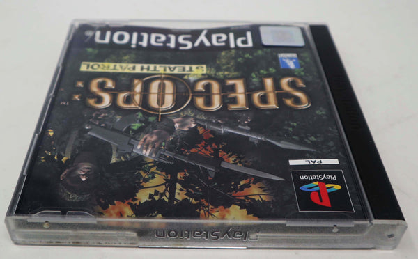 Vintage 1999 90s Playstation 1 PS1 Spec Ops: Stealth Patrol Video Game Pal 1-2 Players Battle