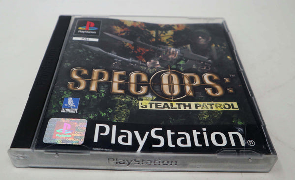 Vintage 1999 90s Playstation 1 PS1 Spec Ops: Stealth Patrol Video Game Pal 1-2 Players Battle