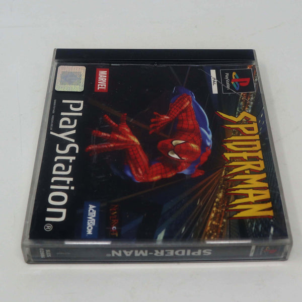 Vintage 2000 Playstation 1 PS1 Marvel Spider-Man Spiderman Video Game Pal Version 1 Player