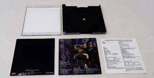 Vintage 1996 90s Playstation 1 PS1 Platinum Tomb Raider Lara Croft Video Game Pal Version 1 Player Retro
