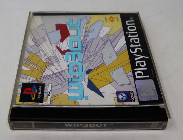 Vintage 1999 90s Playstation 1 PS1 Wip3out Wipeout 3 Video Game Pal 1-2 Players