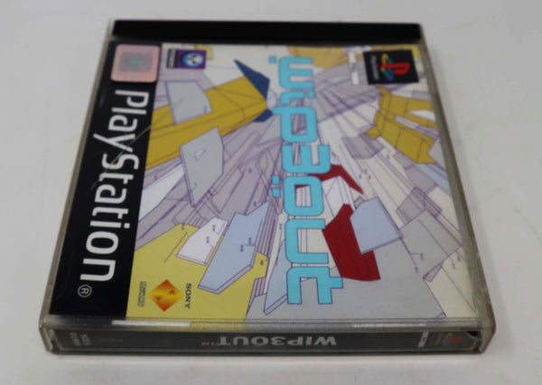 Vintage 1999 90s Playstation 1 PS1 Wip3out Wipeout 3 Video Game Pal 1-2 Players