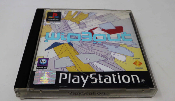 Vintage 1999 90s Playstation 1 PS1 Wip3out Wipeout 3 Video Game Pal 1-2 Players