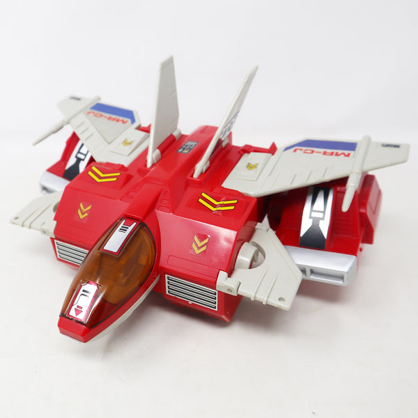 Vintage 1984 80s Bandai Gobots Robo Machine Battle Suit Power System 5 Transforming Action Figure Robot Boxed Rare Red Version Retro