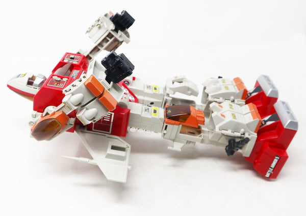 Vintage 1984 80s Bandai Gobots Robo Machine Battle Suit Power System 5 Transforming Action Figure Robot Boxed Rare Red Version Retro