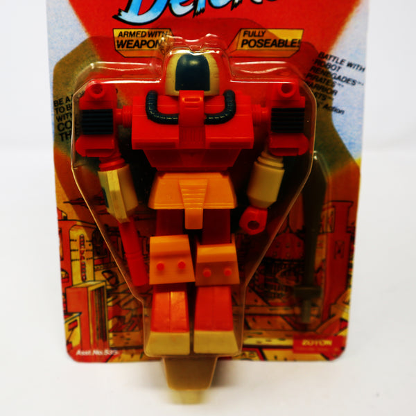 Vintage 1984 80s Remco Robot Defenders Zoton - Collectible Series - 34 Fully Poseable 5" Action Figure MOC Carded Sealed Rare