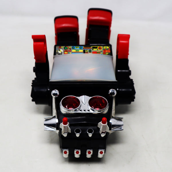 Vintage Saturn The 13" Giant Walking Robot Toy Figure Boxed Rare Battery Powered Light-Up Eyes (Walk-Stop-Walk Action Not Working)