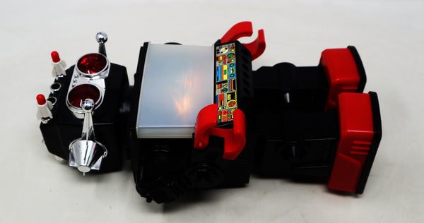 Vintage Saturn The 13" Giant Walking Robot Toy Figure Boxed Rare Battery Powered Light-Up Eyes (Walk-Stop-Walk Action Not Working)