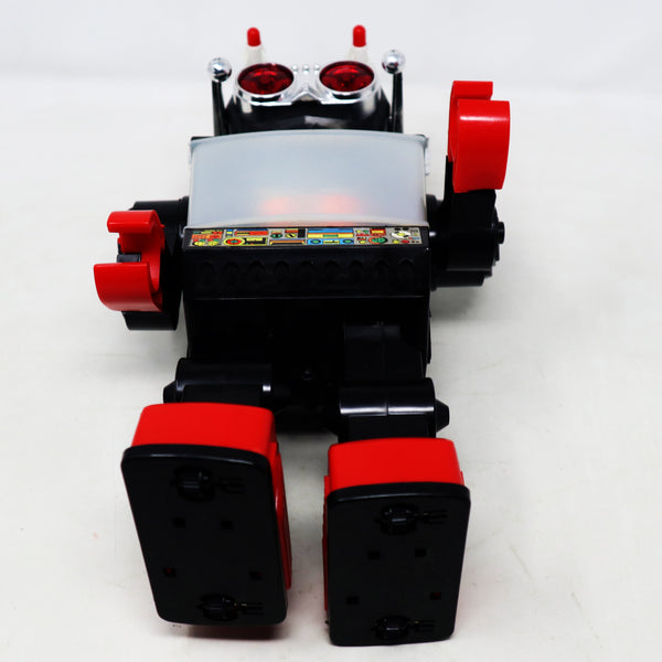 Vintage Saturn The 13" Giant Walking Robot Toy Figure Boxed Rare Battery Powered Light-Up Eyes (Walk-Stop-Walk Action Not Working)