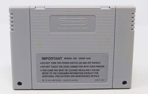 Vintage 1991 90s Super Nintendo Entertainment System SNES WWF World Wrestling Federation Super WrestleMania Cartridge Video Game Boxed Pal Version