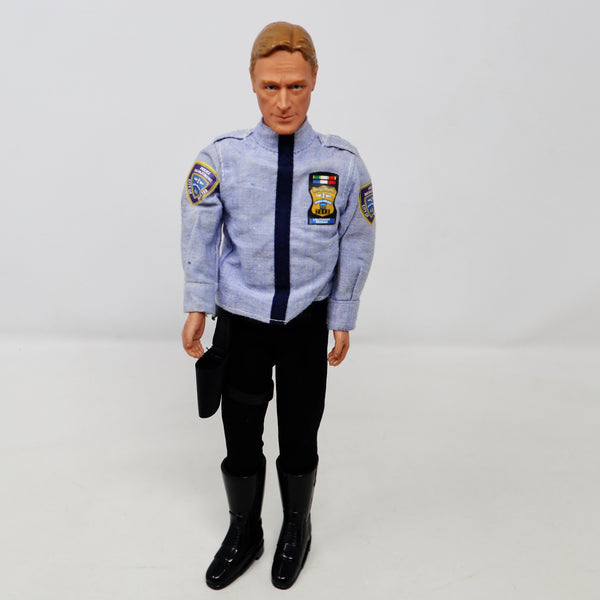 Vintage 1994 90s Vivid Imaginations Gerry Anderson's Space Precinct 2040 Police Bike Vehicle Carded MOC + Lieutenant Brogan Fully Poseable 12" Action Figure