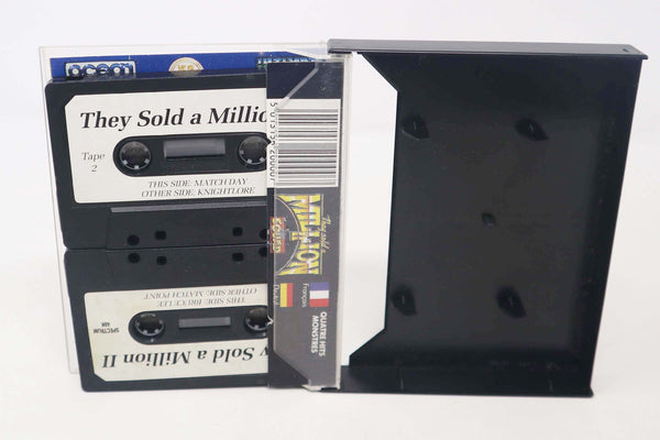 Vintage 1980s Spectrum 48K Ocean They Sold A Million II 2 Cassette Tape Video Game (Bruce Lee, Match Point, Match Day & Knightlore)