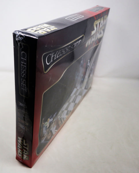 Vintage 1999 90s Character Games Star Wars Chess Collector's 3D Chess Set Game Boxed Sealed Rare