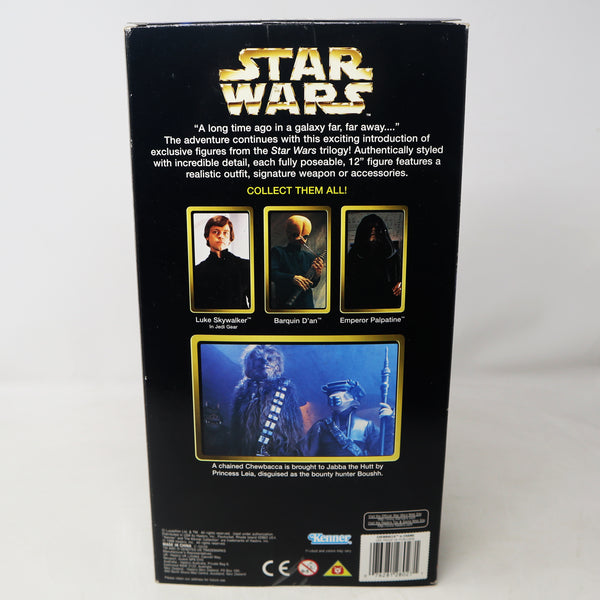 Vintage 1998 90s Hasbro Star Wars The Kenner Collection Chewbacca In Chains Fully Poseable 12" Action Figure Boxed Retro