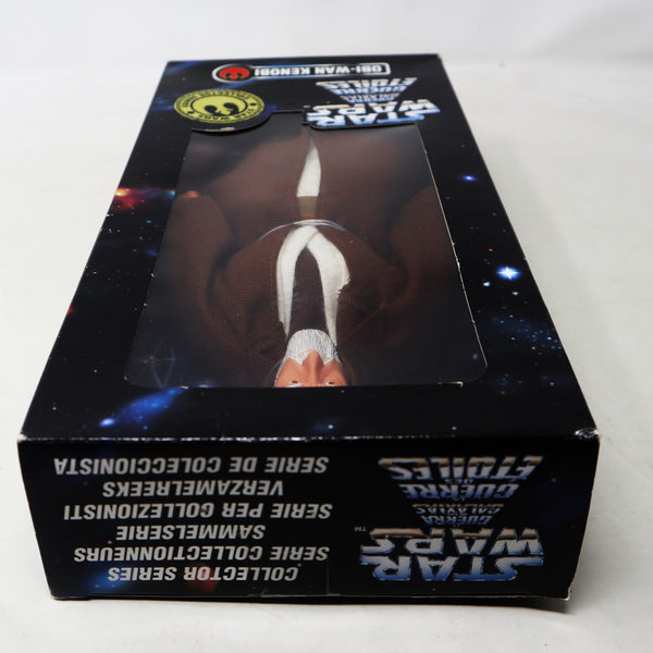 Vintage 1997 90s GiGi Tonka Kenner Star Wars Collector Series Obi-Wan Kenobi Fully Poseable 12" Action Figure Mint Boxed Sealed MISB Retro