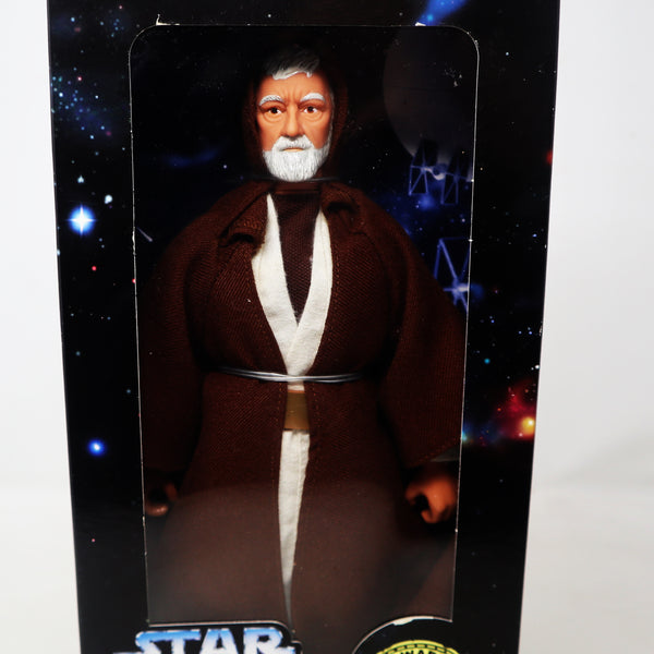 Vintage 1997 90s GiGi Tonka Kenner Star Wars Collector Series Obi-Wan Kenobi Fully Poseable 12" Action Figure Mint Boxed Sealed MISB Retro