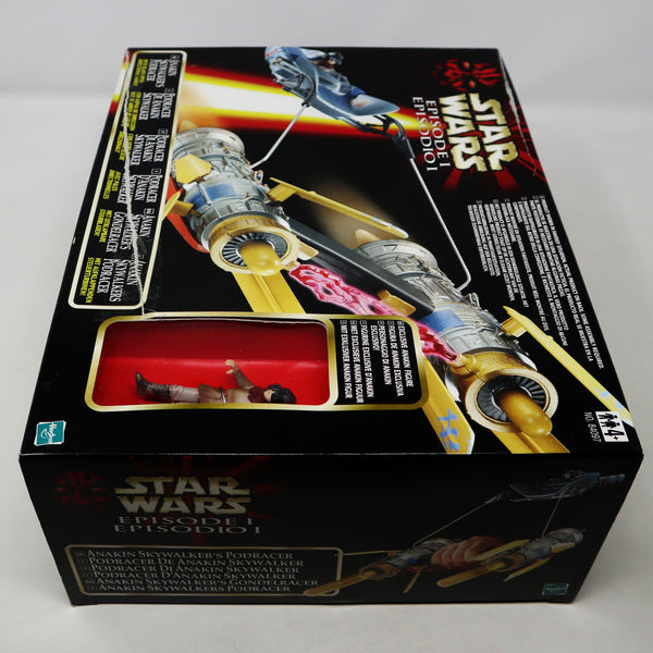 Vintage 1998 90s Hasbro Star Wars Episode I Anakin Skywalker's Podracer Vehicle + Exclusive Anakin Figure Boxed