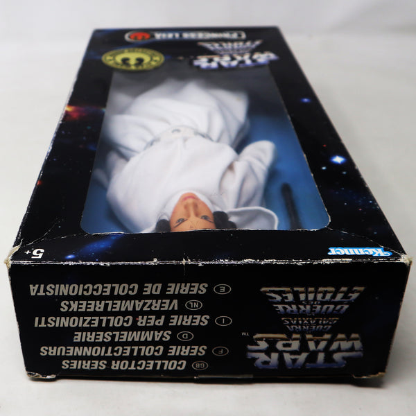 Vintage 1997 90s Hasbro Kenner Star Wars Collector Series Princess Leia Fully Poseable 12" Action Figure Boxed Retro