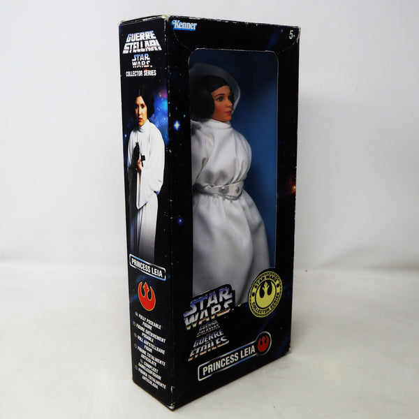 Vintage 1997 90s Hasbro Kenner Star Wars Collector Series Princess Leia Fully Poseable 12" Action Figure Boxed Retro