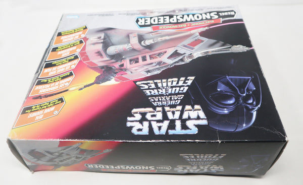 Vintage 1996 90s Kenner Tonka Star Wars The Power Of The Force POTF Electronic Rebel Snowspeeder Vehicle Boxed Working Movie Sounds! Mexico Retro