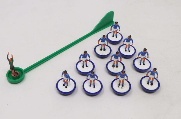 Vintage Subbuteo 63000 The Football Game Table Soccer Players Team Set Everton G43 Boxed