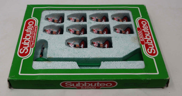 Vintage Subbuteo 63000 The Football Game Table Soccer Players Team Set Sunderland Atletico Bilbao 440 Boxed